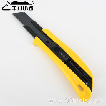 22mm blade auto-lock retractable utility blade cutter knife